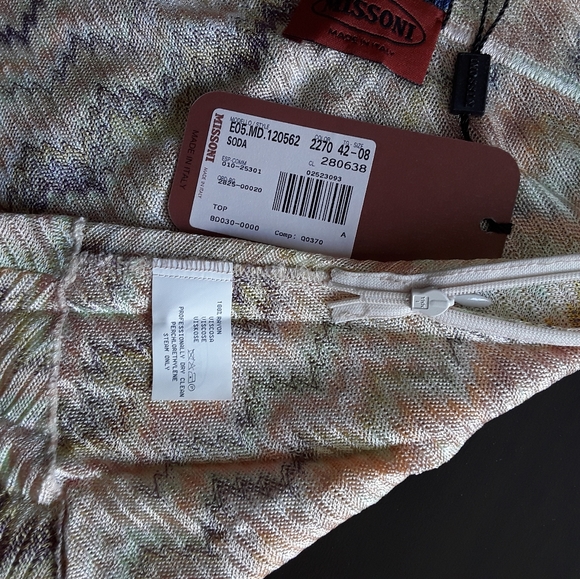 BNWT Missoni sleeveless top - Picture 7 of 9